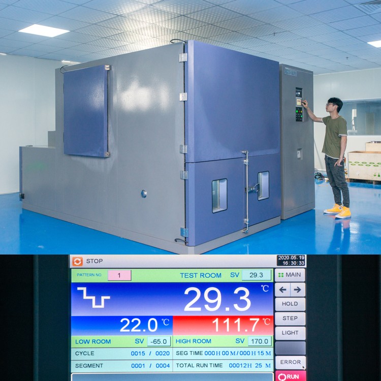 380℃ Thermal Shock Test at Grande